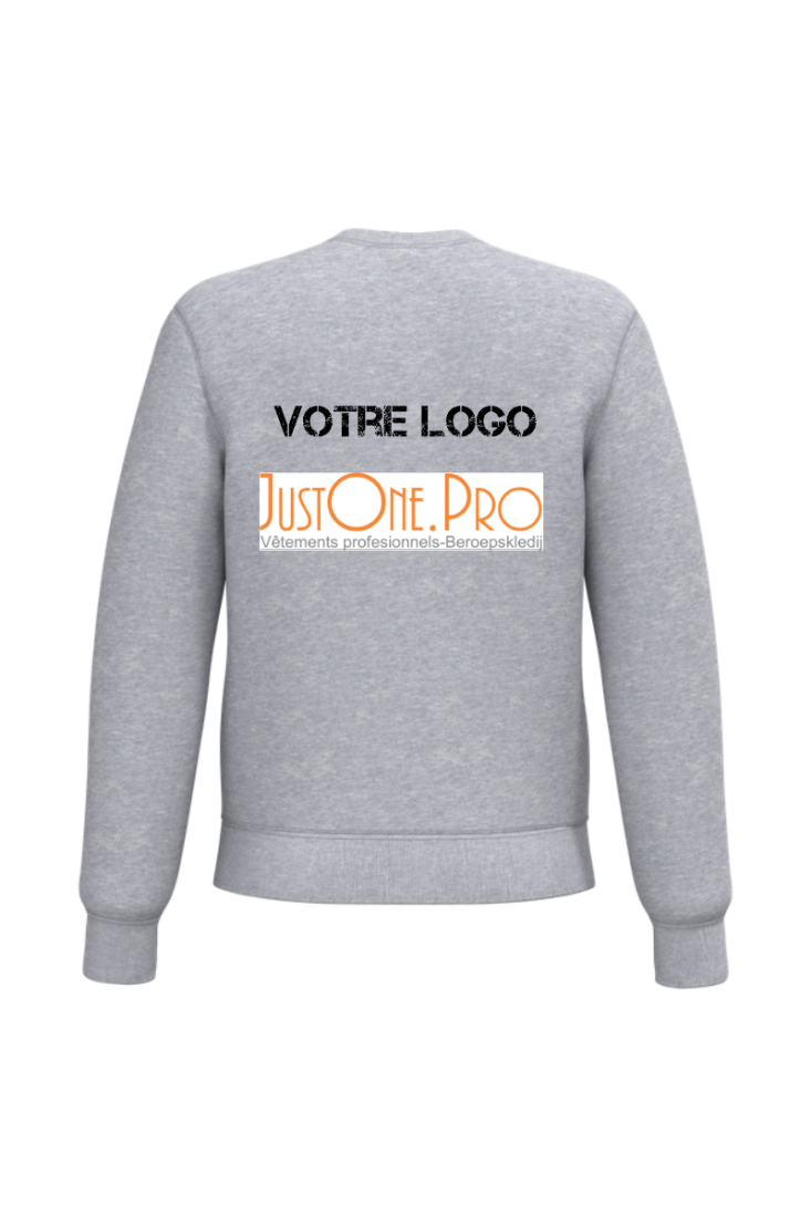 Basic herensweater met print