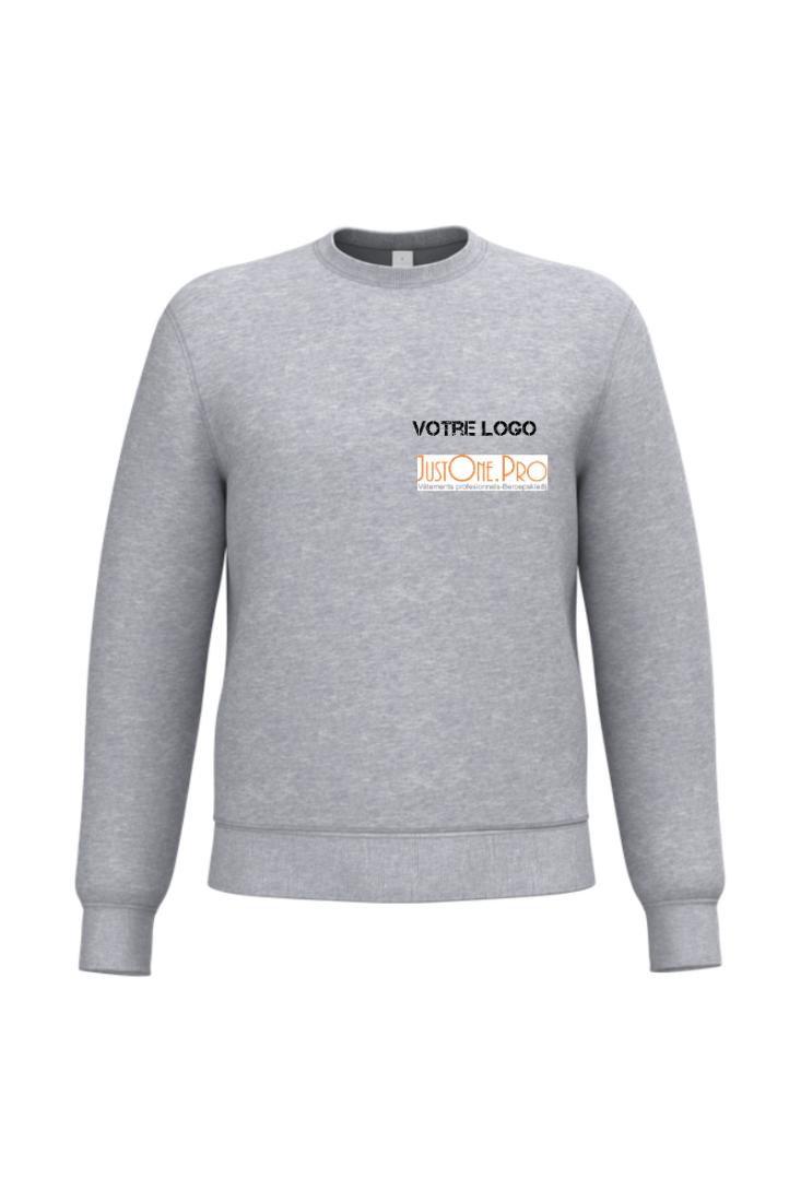 Basic herensweater met print