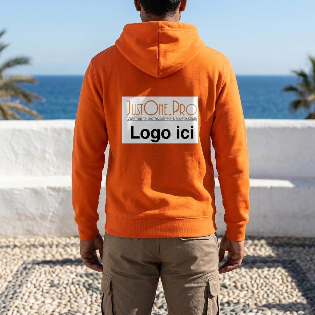 Basic hoodies met print